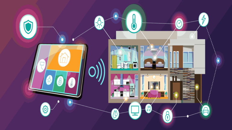 Home Door Security System & Smart Light Controller